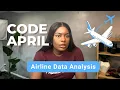 Airline Data Analysis Project with Python Python for beginners Tutorial