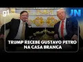 Lagu Jornal Nacional: depois de ameaças e insultos, Trump recebe Gustavo Petro na Casa Branca