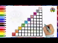 NUMBERBLOCKS 1 TO 10 Drawing Coloring Tutorial For Kids NUMBERBLOCKS Coloring Pages Art Start