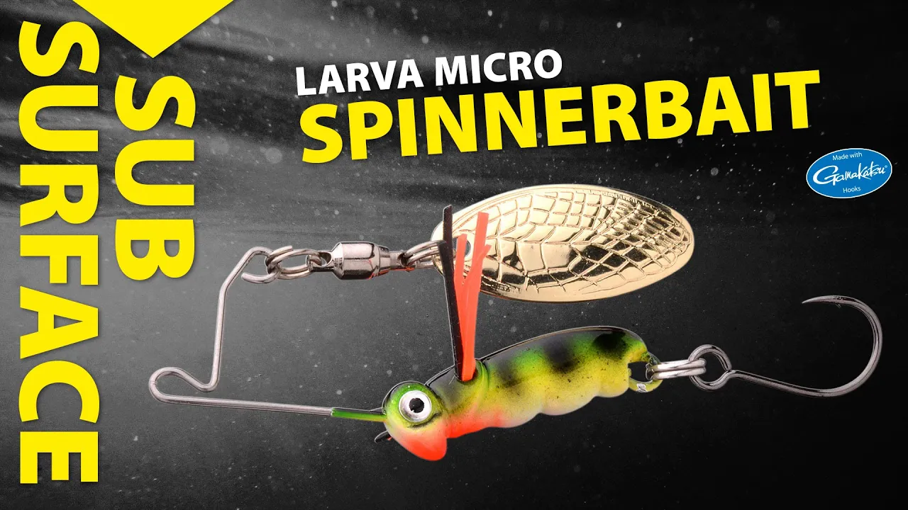 LARVA MICRO S-BAIT 3.5CM 5GR Single hook