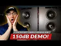 Lagu I was NOT Ready for this JTR 10 Subwoofer 150dB Bass Demo!