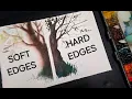 Download Lagu Watercolor Tutorial: Soft Edges vs Hard Edges