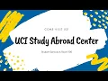 Come Visit the Study Abroad Center at UCI