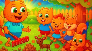 HAZLO TÚ MISMO - Familia de Gatos - Dibujos Animados Para Niños 4K