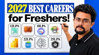 4 TOP IT Careers for Freshers in 2027! (Don't Miss #4)