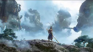 monkey king vs army of heaven war fight scene full battle