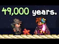Spending 49 000 years fishing in Terraria for two angler hats is perfectly reasonable
