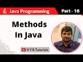 P16 - Methods in Java Core Java