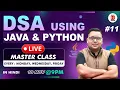 DSA Masterclass LIVE Data Structures Algorithms Java Python in Hindi