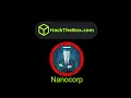 HackTheBox - Nanocorp