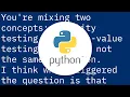 Why does True return False in Python 3