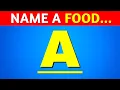 Alphabet Quiz Challenge Easy to Impossible Word Association Game Quiz Owly