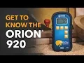 Orion 920 Moisture Meter Get to Know and How to Use - Wagner Meters