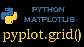 Python Matlotlib Module 6 pyplot grid
