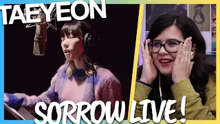 Download TAEYEON テヨン 'Sorrow' Studio Live Ver. REACTION *She did it again!\ MP3