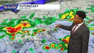 Rain and storms return Louisiana s weather forecast this weekend amongst the heat