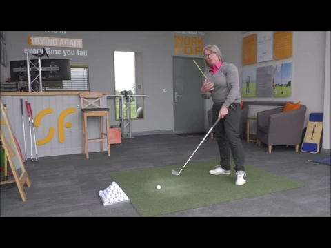 Best drill to strike solid, accurate golf shots - turn through impact