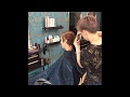 Short asymmetrical haircut tutorial
