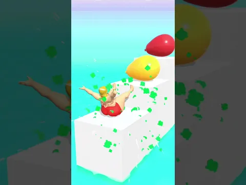 Squeezy Girl Fun Reverse Jumping Gameplay #shorts​ #squeeze​ #youtubeshorts​