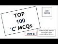 Technical C part 8