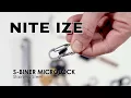 The Nite Ize S-Biner Microlock Stainless Steel Carabiner