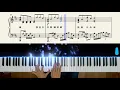 【Piano Cover】林俊傑 JJ Lin - 那些你很冒險的夢｜高還原純鋼琴版｜高音質/附譜/歌詞