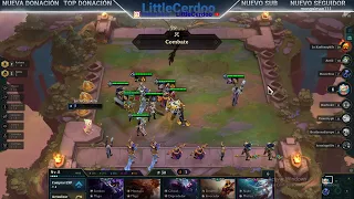 CLASIFICATORIAS EN TEAMFIGHT TACTICS , ORO IV ( LEAGUE OF LEGENDS ) . LITTLECERDOO