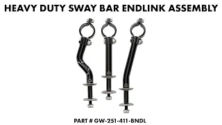 GoWesty Easy-Install Heavy Duty Sway Bar End Link