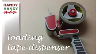 How To Change Scotch Shipping Tape (Packaging Dispenser). 