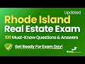 Crush Your Rhode Island Real Estate Exam with This 100-Question Review