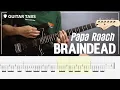 Lagu Papa Roach - Braindead | Guitar Cover with Guitar Tabs