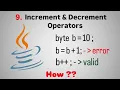 Java Operators Assignments Part 1 Increment Decrement Explained Fight4Tech