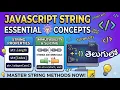 JavaScript Strings Session - 11