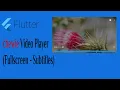 24 - Flutter chewie Player Fullscreen