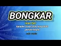 Download Lagu BONGKAR _IWAN FALS KARAOKE COVER STYLE KORG PA 600 PERSION KOPLO NADA WANITA @ REYVANS MUSIC