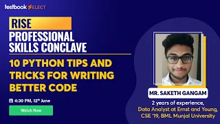RISE - 10 Python Tips and Tricks For Writing Better Code Python Tutorial