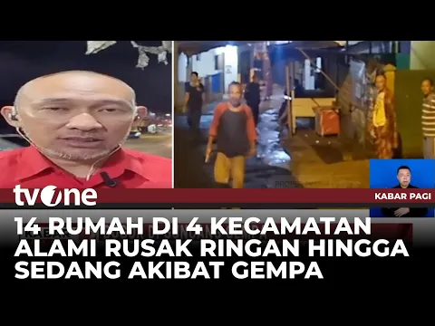 Dampak Gempa M 4,1 yang Guncang Kota Bogor