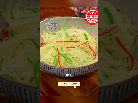 Resep Irisan Kentang Asam Manis Yang Lezat! #trending #cooking #food #resepmurah #resepsimple #viral