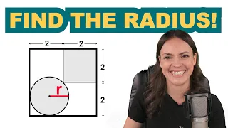Geometry Puzzle What S The Radius 