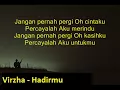 Download Lagu Virzha -  Hadirmu (Lirik)