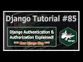 Django 3 Blog Authentication Authorization Tutorial Python Django Tutorials In Hindi