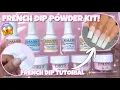 DOING FRENCH DIP POWDER NAILS IN 2026 KIARA SKY BEGINNER DIP NAIL KIT DIP FRENCH TUTORIAL