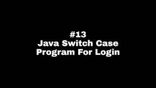 Login Program In Java Java Switch Case Program for login using ID Password MyProParadise