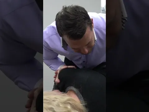 She couldn't walk, now she's pain free! #chiropractic #painrelief #shorts