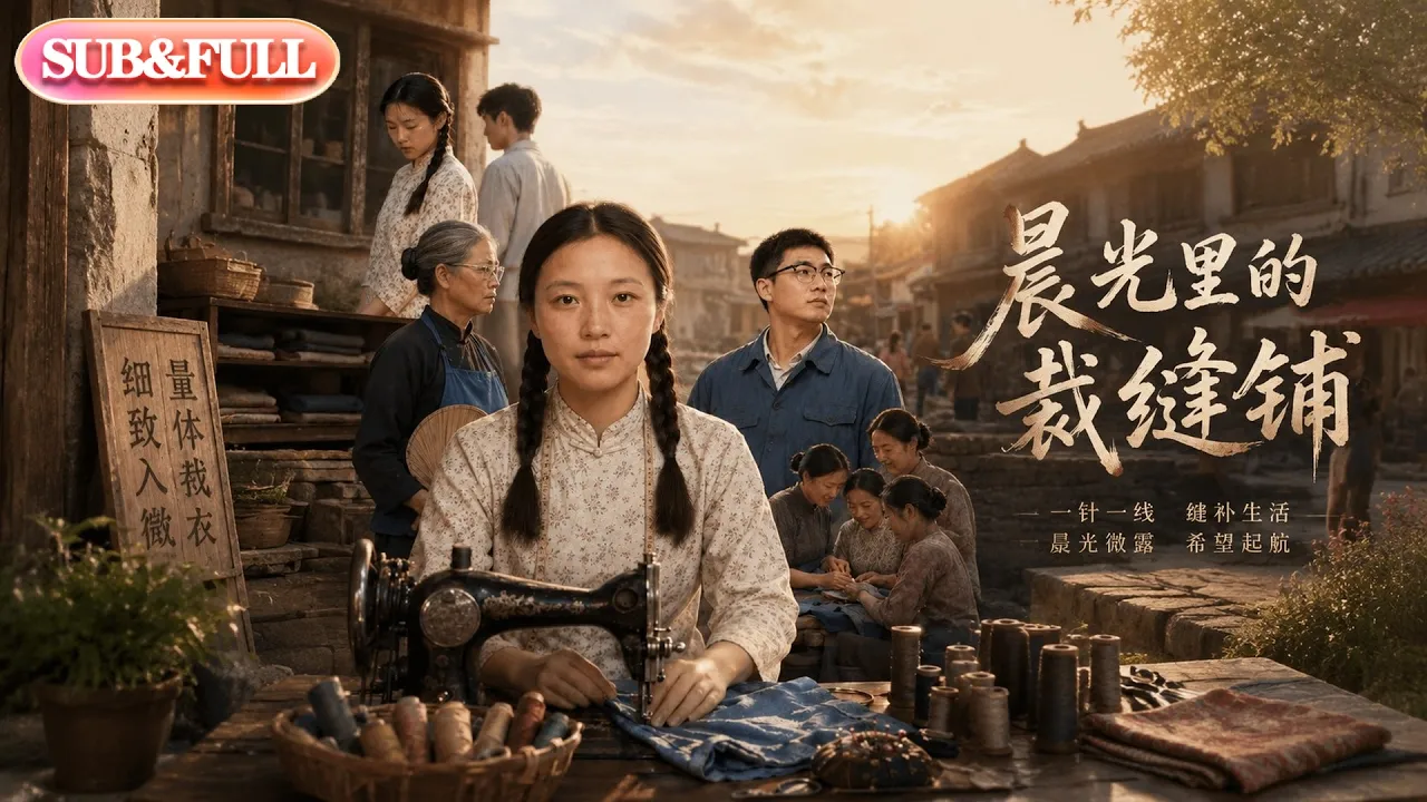 【全集FULL】《晨光里的裁缝铺》| AI短剧 | ENG SUB #薄荷听书 #cdrama #latest #热门短剧 #都市 #重生 #逆袭 #现代 #甜宠 poster