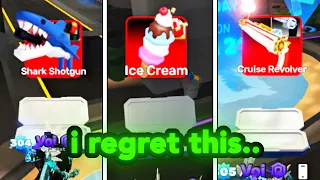 Opening 20 Summer Skin Cases In Roblox Rivals.. (5000 robux)