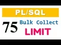tutorial 75 Bulk Collect with LIMIT clause in Oracle Database