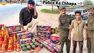 Police Raid While Getting Fireworks😳 The Guy Was Arrested by the Police🚔