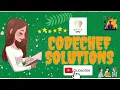 CODECHEF SOLUTIONS CSTOCK November Lunchtime 2021 Division 3 Chef and Stock Prices