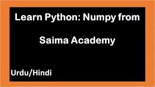Python Numpy ndarray Datatypes